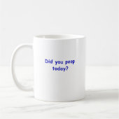 Mug Vous a faits dunette aujourd'hui (Gauche)