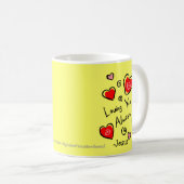 Mug Vous aimer toujours - Jésus COEUR (Devant droit)