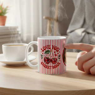 Mug Vous aimez beaucoup les cerises Disco Ball Photo d
