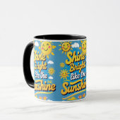 Mug Vous aimez la lumière du soleil (Devant gauche)