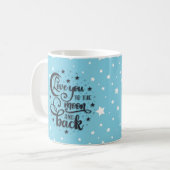 Mug Vous aimez la lune et le retour (Devant gauche)