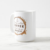 Mug Vous Aimez Plus Que Du Café Drôle (Devant gauche)
