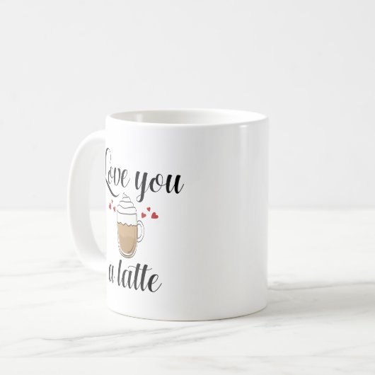 Mug Vous Aimez Un Latte (Devant gauche)