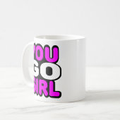 Mug Vous allez fille (Devant gauche)
