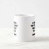 Mug Vous apportez de la joie à ma maison (Centre)