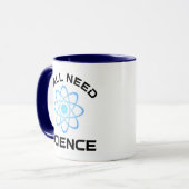 Mug Vous avez besoin de science (Devant gauche)