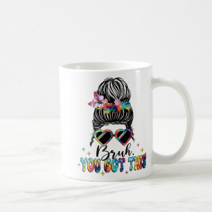 Mug Vous Avez Ce Mal Bun Tie Dye Teacher Test Day