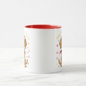 Mug Vous avez ceci ! Musique de chiot (Centre)