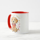 Mug Vous avez ceci ! Musique de chiot (Devant gauche)