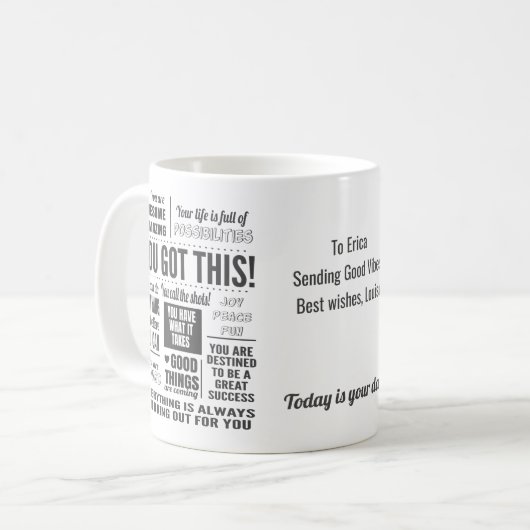 Mug Vous Avez Ces Citations Motivationnelles (Devant gauche)