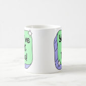 Mug Vous avez cette Monnaie et Purple Motivational (Centre)