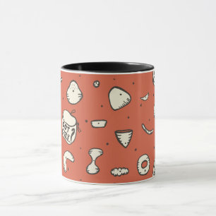 Mug Vous avez Chalk ? Motif de casiers d'Escalades et