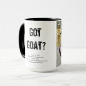 Mug Vous avez de la chèvre ? 'Proche de vous' Boucs Mu (Devant gauche)
