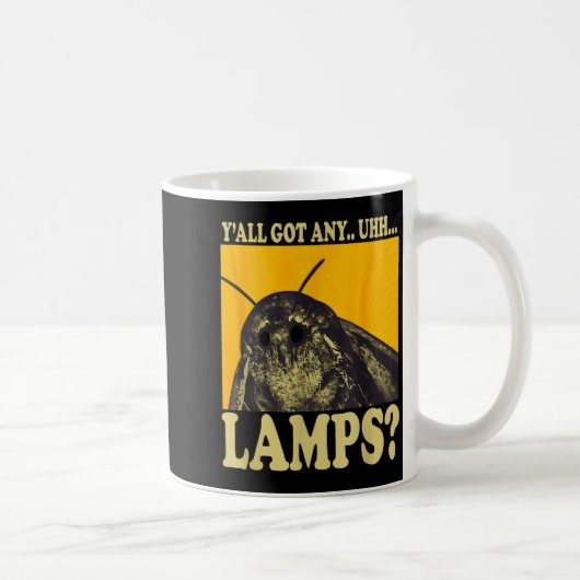 Mug Vous avez des lampes Lampe de mème de papillon de (Droite)