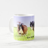 Mug Vous avez des moutons ? Bouton Collie (Devant gauche)