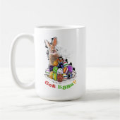 Mug Vous avez des oeufs ? Oeufs de lapin de Pâques amu (Gauche)
