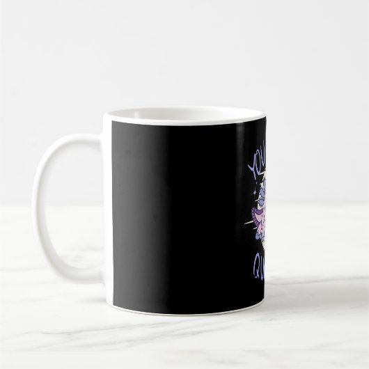 Mug Vous avez des questions axolotales (Gauche)