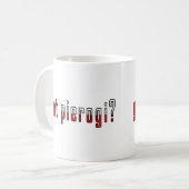 Mug vous avez du pierogi ? Drapeau (Devant gauche)