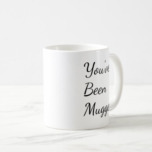 Mug Vous avez été coincé (Devant droit)