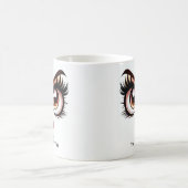 Mug Vous avez fait quoi ? Des yeux fabuleux et un visa (Centre)
