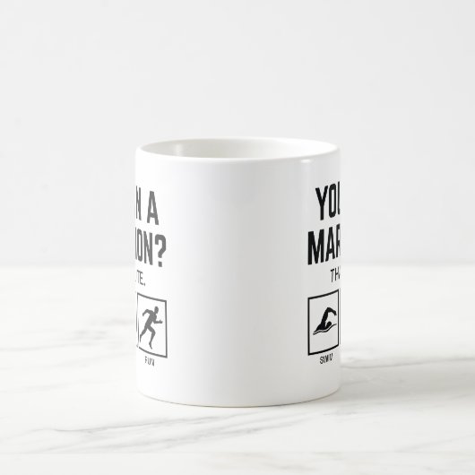 Mug Vous Avez Fait Un Marathon (Centre)