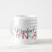 Mug Vous avez la liberté ? Merci un marin (Devant gauche)