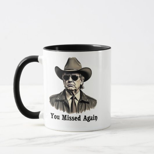 Mug Vous avez manqué une nouvelle élection de Cowboy T (Gauche)