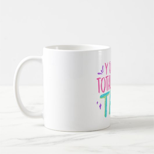 Mug Vous avez obtenu cette motivation de devis de supp (Gauche)