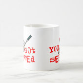 Mug Vous avez obtenu le badminton servi (Centre)
