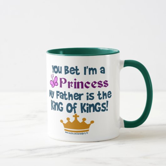 Mug Vous avez parié que je suis une princesse (Droite)