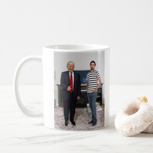 Mug Vous avez rencontré le Président Donald Trump que (Avec donut)