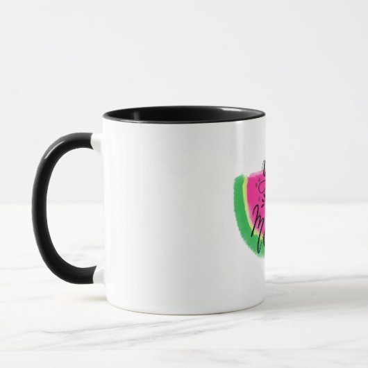 Mug Vous avez un ans dans un melon (Gauche)
