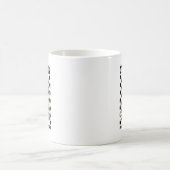 Mug Vous avez un problème Turquoise de ruban de ruban (Centre)
