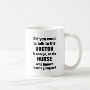 Mug Vous avez voulu parler au médecin ou à