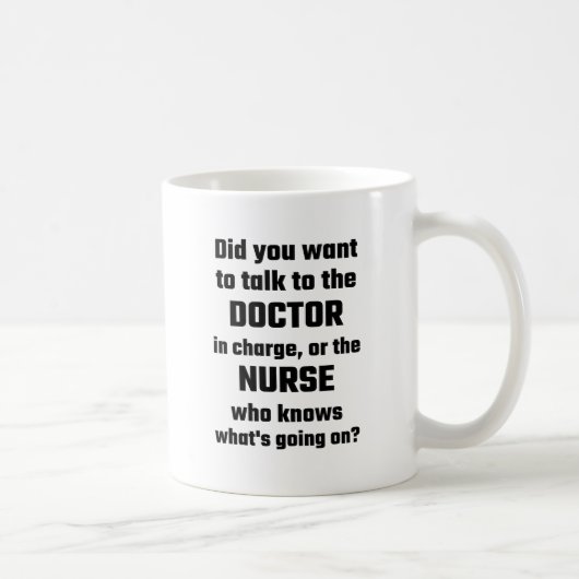 Mug Vous avez voulu parler au médecin ou à (Droite)