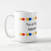 Mug Vous commencez à dépasser mes médicaments (Gauche)