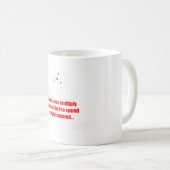 Mug Vous Comptez Alors Vous Énergie Funny Science Phys (Devant droit)