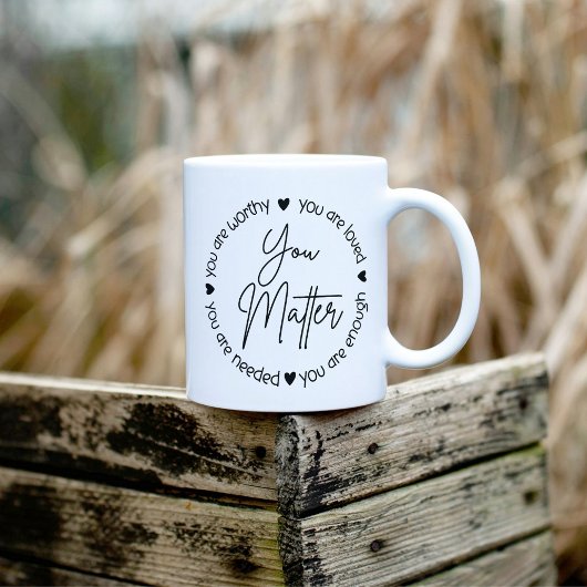Mug Vous Comptez Le Citation Santé Mentale