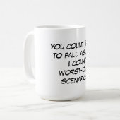 Mug Vous comptez les moutons (Devant gauche)