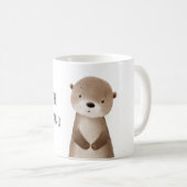 Mug Vous devriez être mon ami loutre (Devant droit)