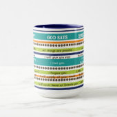 Mug VOUS DITES / DIEU DIT — Versets bibliques inspiran (Centre)