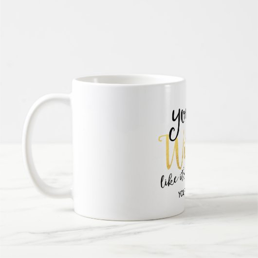Mug VOUS DITES QUE WITCH EST UNE MAUVAISE CHOSE Hallow (Gauche)