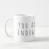 Mug VOUS EN ÊTES ASSEZ | Graphique d'art Word inspirat (Gauche)