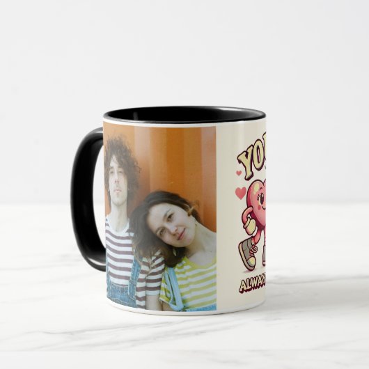 Mug Vous et moi parfaits match valentines Photo (Devant gauche)
