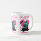 Mug Vous établissez une relation, pas seulement une (Devant droit)