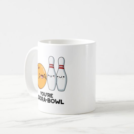 Mug Vous êtes Adora-Bowl Funny Bowling Pun (Devant gauche)