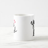 Mug Vous êtes aimé – Typographie d'affirmation (Centre)