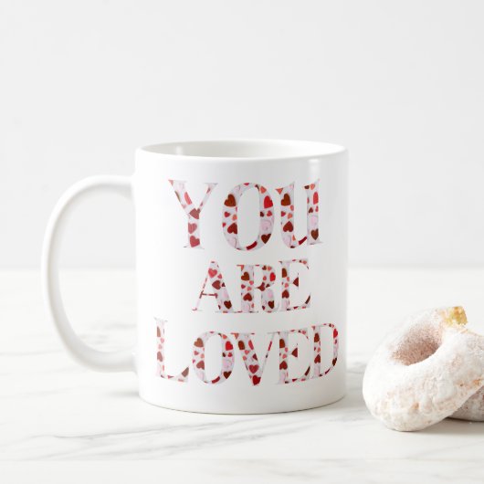 Mug Vous êtes aimé V2 (Avec donut)