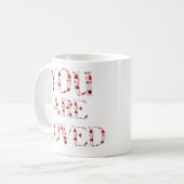 Mug Vous êtes aimé V2 (Devant gauche)