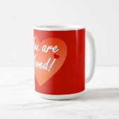 Mug Vous êtes aimés (Devant droit)